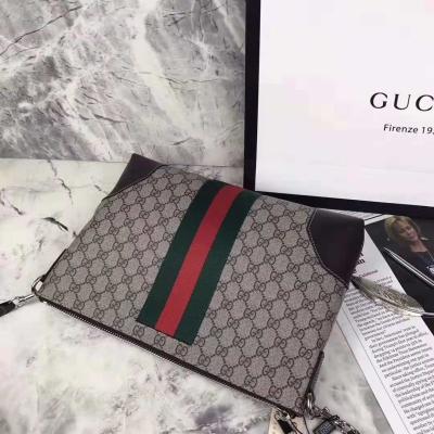 China ✔ ️GUCCI (GUCCI) New 2018 Original Men's Handbag Design Italian Import of Calf Skin from Napa  Top Hardware Accesories for sale