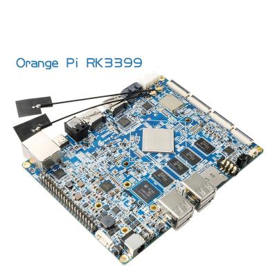 China Orange Open Source Pi RK3399 2GB DDR3 16GB EMMC Dual Core Cortex-A72 Development Board Support Android6.0 Development Board for sale