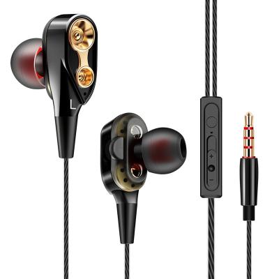 China QKZ CK8 In-ear Mobile Phone Earphones Metal High Fidelity Bass Sound Sports Music In Ear Heavy Wired Headset for sale