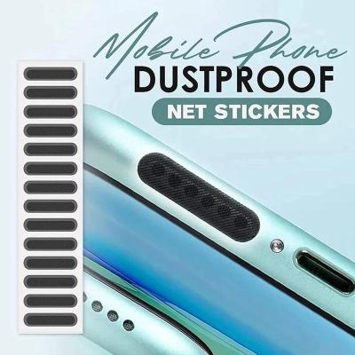 China Net Speaker Dustproof Mesh Anti Dust Adhesive Sticker Black Mobile Phone Stickers For Phone Speaker for sale