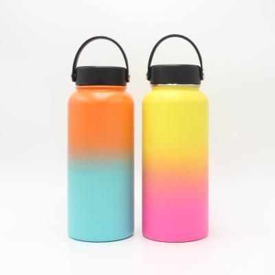 China WLV006-950 LFGB REACH 32oz PASS Gym Wide Mouth Vacuum Stainless Steel Sustainable Drinking Water Bottle for sale