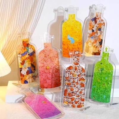 China DIY TOY 2023 New Children's Acrylic Building Block Toy Puzzle DIY Three Dimensional Bottle Puzzle for sale