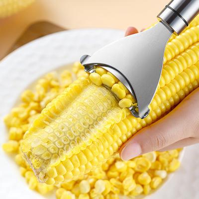 China Home Kitchen Factory Price Manual Peeler Corn Kernel Remover Stripper Plastic Corn Stripper Stripper for sale