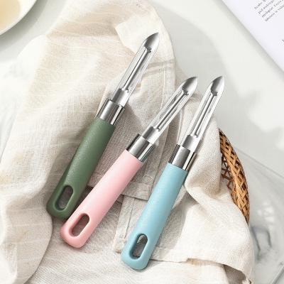 China Sustainable Wholesale Peeler Cutter Parer Plastic Fruit potato peeler Vegetable Manual Vegetable Apple Peeler for sale