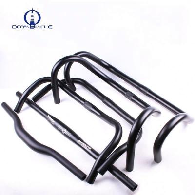 China BMX Aluminum Alloy Drop Triathlon Or Aerial Bars North Road Handlebars for sale