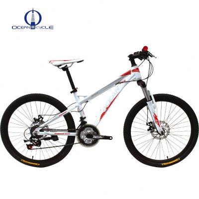 China Alloy Steel Frame Fork Disc Brake Steel MTB Speed ​​Hard Tail 21 24 Inch Mountain Bikes for sale