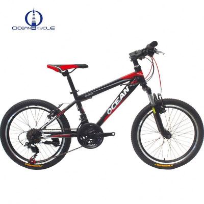 China 20 Inch Steel Frame Steel Frame Suspension Fork 21 Speed ​​Mountain Children Bike Kids Bicycle for sale