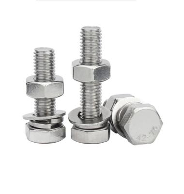 China Stainless Steel Factory Customization Hex Head Bolt Class 8.8 Fast Delivery for sale