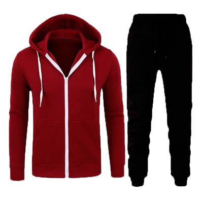 China Wholesale Custom Mens Breathable Jogger Sets Polyester Tracksuit for sale