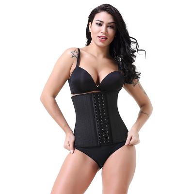 China Fashion Adjustable Comfortable Breathable Quality Design Corset Waist Wrap Compression Waist Trainer Detachable Slimming Trainer Top for sale