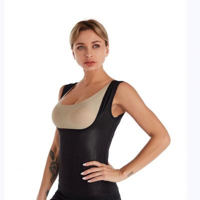 China Popular Slimming Vest Vest Tank Tops Fitness Breathable Vest Sauna Shapewear Body Shapewear Waist Trainer Sweat Tops for sale