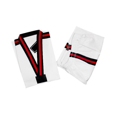 China Wholesale Polyester / Cotton Martial Arts Uniforms Taekwondo Tracksuit Design for sale