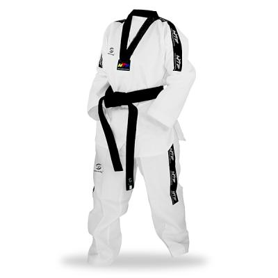 China Taekwondo Traditional Chinese Factory Martial Arts Embroidery Taekwondo Uniform Dobok for sale