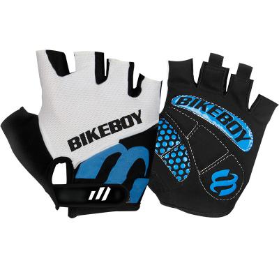 China Cycling Unisex Mountain Bike Men and Women Cycling Equipment Short-Finger Gloves Cushioning Riding Gloves for sale