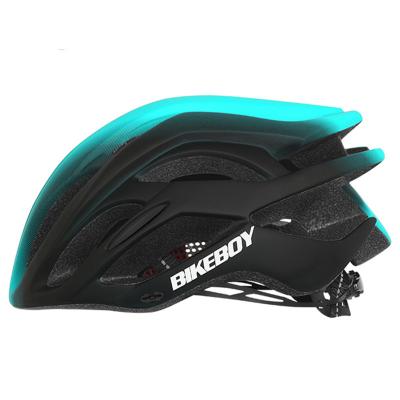 China ABS+PC Captain's Edition-Black Blue Mountain Bike Cycling Helmet For Adults In Amazon Hot Sale Head Protective Gear Breathable for sale