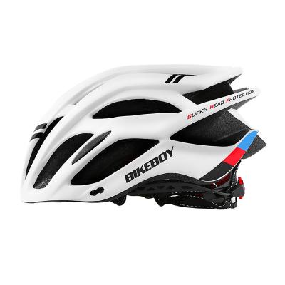 China ABS+PC Captain's Edition-White Mountain Bike Cycling Helmet In Breathable Amazon Hot Sale Head Protective Gear for sale