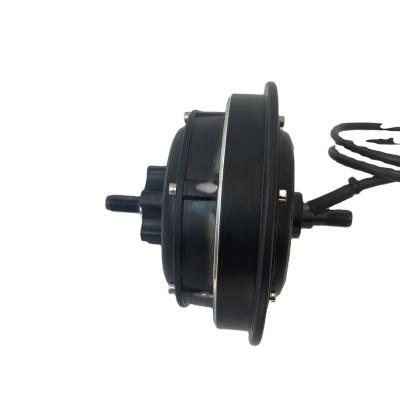 China 10 inch electric scooter hub motor 3.8KG slotted disc brake tire motor brushless 10inch for sale