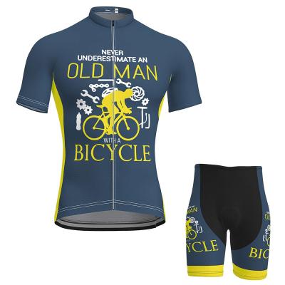 China Breathable Mens Cycling Jersey Set Short Sleeve Bicycle Mountain Bike Shirts Clothing for sale