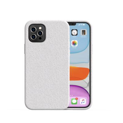 China Inclusive Material Degradable Shockproof Degradable Mobile Phone Case Protection Mobile Phone Case For iPhone X XS XR 11 12 Mini Pro for sale