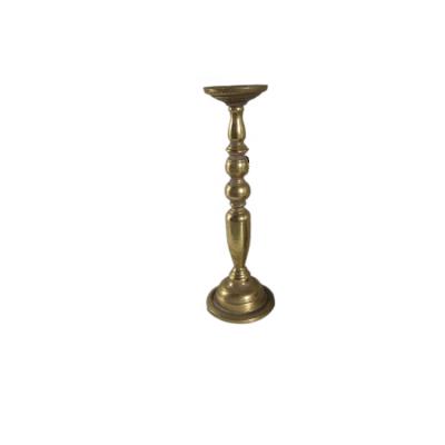 China Brass antique type European style table decoration metal candle holder candle holders for sale