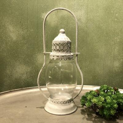 China Decoration Vintage Style Wedding Favor Small Metal Candle Hanging Decorative Lantern for sale