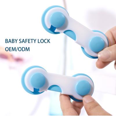 China Safe Hot Selling Adhesive Baby Safety Cabinet Fridge Drawer Lock Security Products Baby Safety for sale