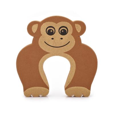 China Protect Baby From Injury 100% Safe Baby Safety Products Safety Animal Shape Door Stopper Baby EVA for sale