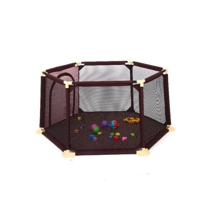 China Eco-freindly European Standard Baby Playpen Fence Children Large Baby Playpen Hutch Baby Play Fence for sale