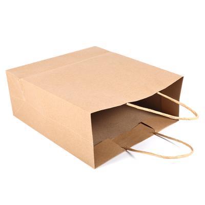 China Customized BIODEGRADABLE Personality White Brown Kraft Paper Carry Wrap Shopping Gift Bag For Easter for sale