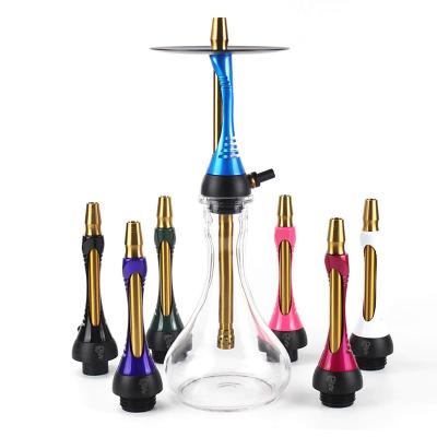 China High Quality Eco-friendly Beauty Design For Full Tobacco Bowl Ceramic Tongs Hookah Set Smoking Portable Hookah for sale