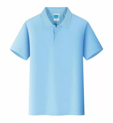 China Custom Made Plain Logo T-shirt Men's T-shirt Polo Anti-Wrinkle High Quality Wholesale Price Simple Casual Golf Polo Shirt for sale