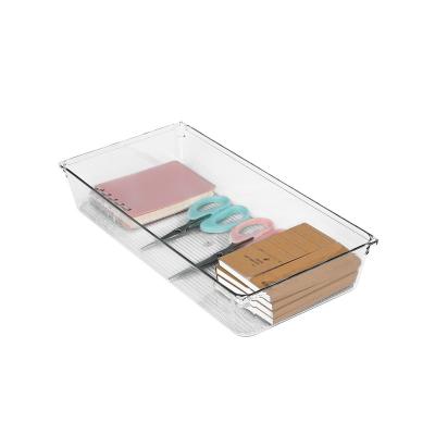 China Amazon Hot Sale Organizer Storage Tray 5 Sizes Desk Drawer Viable For Bathroom Kitchen for sale