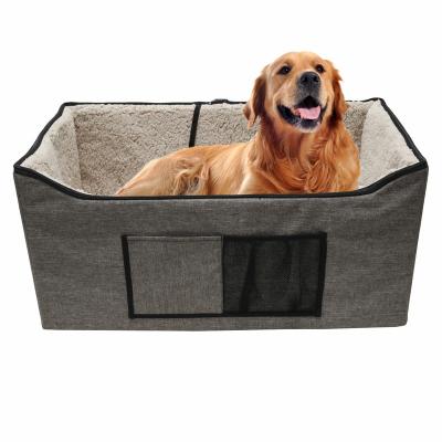 China New Design Breathable Pet Bed Pet Car Seat Booster for Small Dogs and Cats Booster Seat for sale