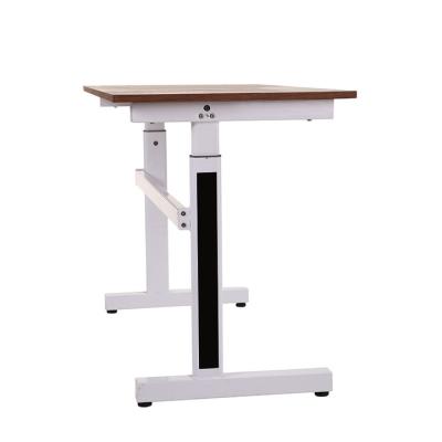 China High table (height) manually metal laptop table desk portable vertical adjustable minimalist office furniture adjustable for sale