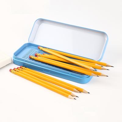 China Wholesale 7 Inch HB Cute Little Pencils Standard Pencils With Erasers For Kids And Students for sale