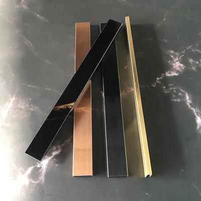 China Modern Decorative tile corner trim stainless steel u shape stainless steel tile trim for profile u stainless steel for sale