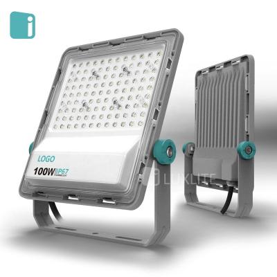 China Other Outdoor Modern High Power Panel Flood Light 50W 100W IP67 Spotlight for sale