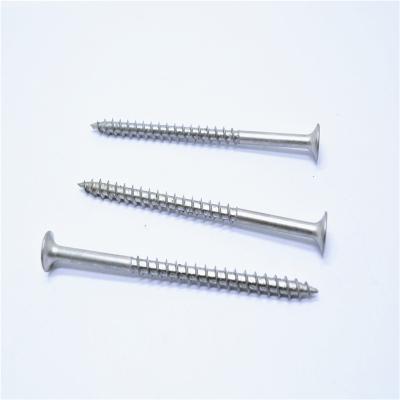 Κίνα China factory price good quality wholesale chipboard flat screw stainless steel 304 316 προς πώληση