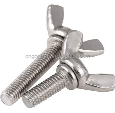 China Machinery Stainless Steel OEM Butterfly Wing Bolts / Screws for sale