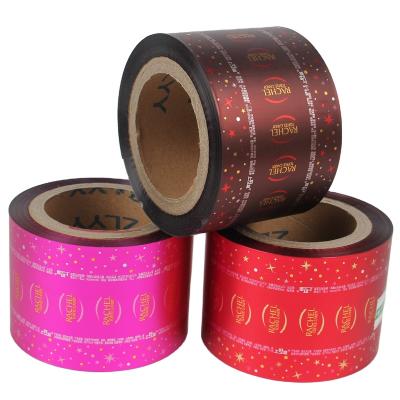 China Customized Logo Opaque Flexible Plastic Food Moisture Proof Packaging Materials Roll Films for sale