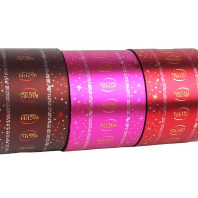 China Moisture Proof Custom Design Waterproof Aluminum Foil Food Wrapping Laminated Plastic Roll Film for sale