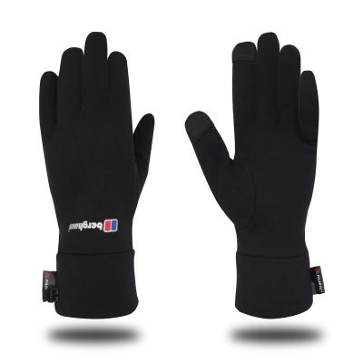 China Free Sample Manufacturer Insulated Winter Running Gloves Recycled Fabrics Super Soft Fitness Sport Gloves for sale