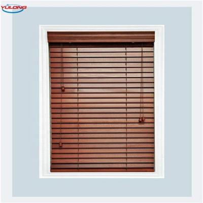 China Modern Vertical Style Natural Wood Windows Sun Shades Wood Blinds Basswood Blinds For Home for sale