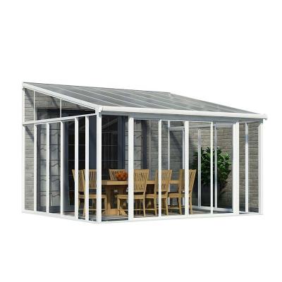 China European style thermal insulation single waterproof glass room and sunshine room for sale