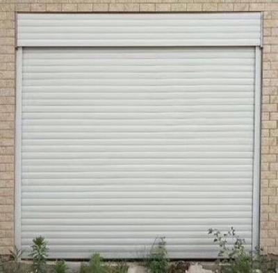 China Manual Garage Doors Aluminum Garage Doors Roller Shutter Heat Insulation 9*8 Profiles Garage Door for sale