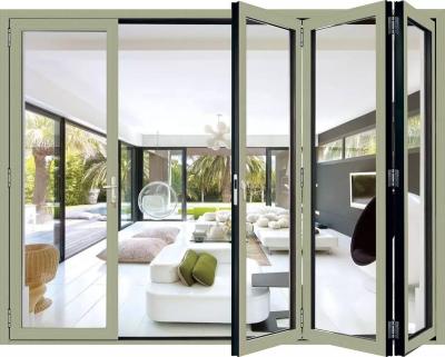 China Good Quality Waterproof Durable /beautiful Smooth Sliding Aluminum Folding Door for sale