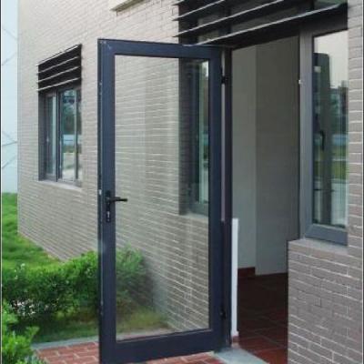 China Heat Insulation Modern Design Style Factory Price Aluminum Alloy Swing Door for sale