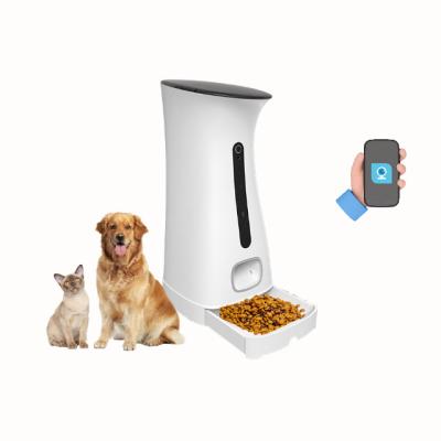 China Factory Selling Smart WIFI Control Automatic Pet Food Direct Hot Visual Dispenser Automatic Pet Feeder for Dogs and Cats Sensor for sale