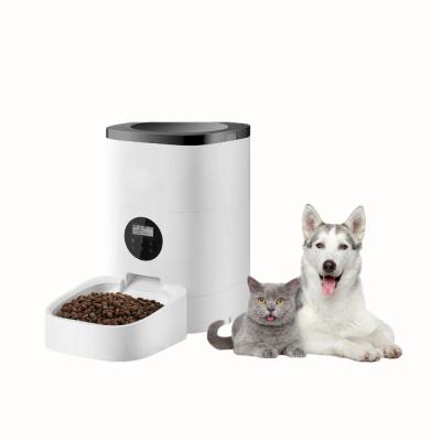 China Hot Selling Smart Electronic Automatic Pet Driver 4L WIFI Remote Video Camera Timed Automatic Food Dispenser Pet Driver for Dogs and Cats Sensor for sale