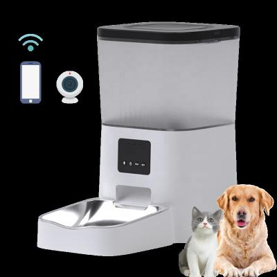 China Automatic Pet Feeder Smart Wifi 4L Competitive Price Automatic Pet Feeder Cat Dog Feeder for sale